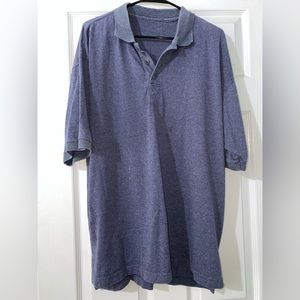 Blue/gray collared shirt